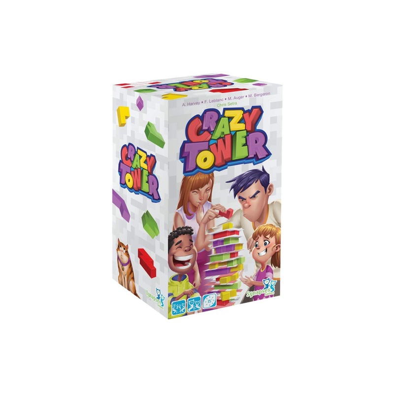 Ghenos Games - Crazy Tower, Multicoloured, GHE136
