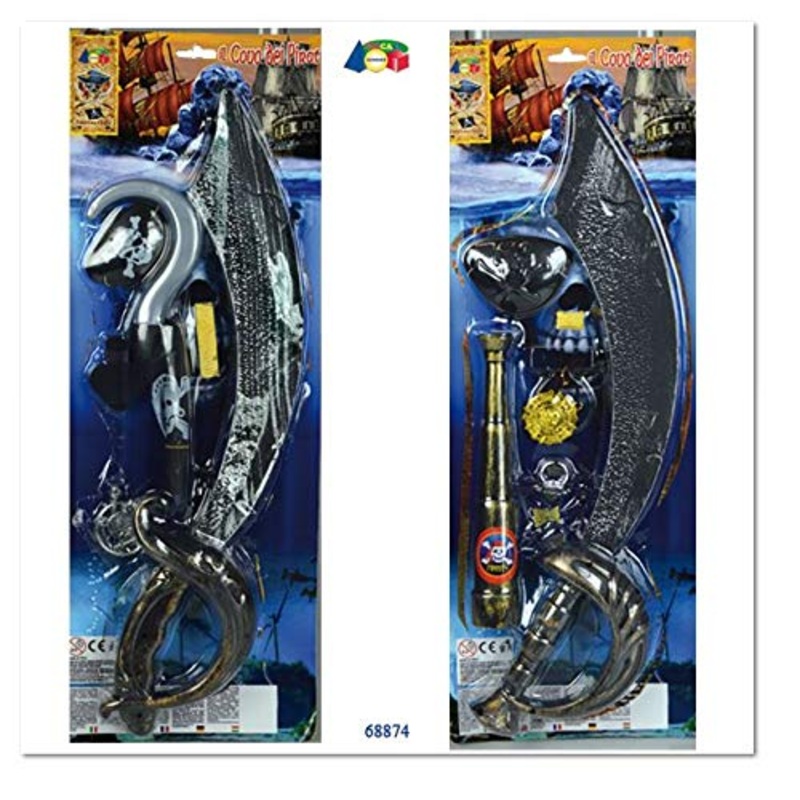 GINMAR S.R.L. UNIPERSONALE SCIABOLA C/ACCESSORI 68874 Toys, Multicolored