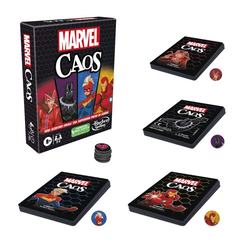 Hasbro Gaming - Marvel Mayhem, Multi-coloured (F4131103