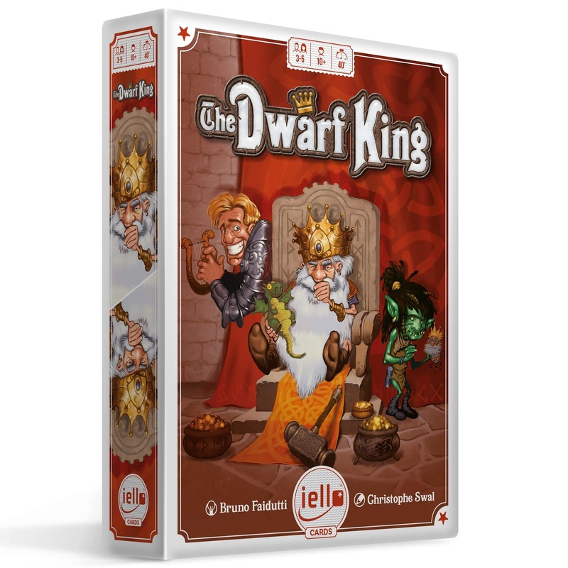 Iello | The Dwarf King | Card Game | Ages 10+ | 3-5 Players | 40 Minutes Playing Time