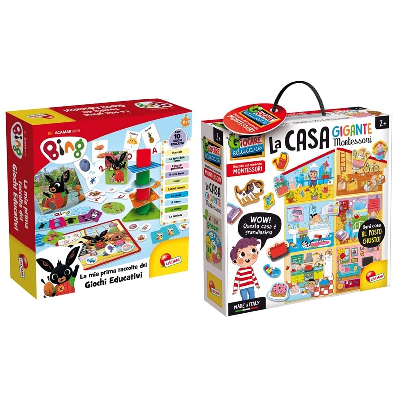 Lisciani Games 75867 Bing Collecting Educational Games Baby