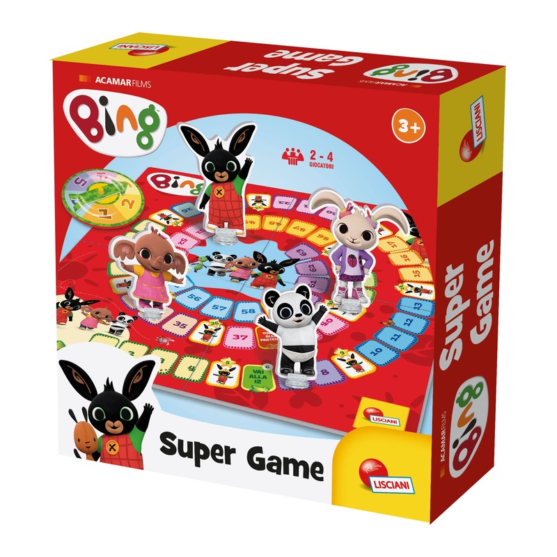 Lisciani Games - Bing Super Game, Color, 92116