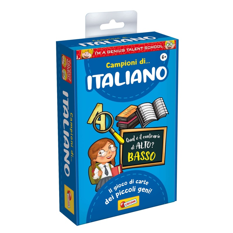 Lisciani Giochi- I'm a Genius Italian Champions, Color, 92291