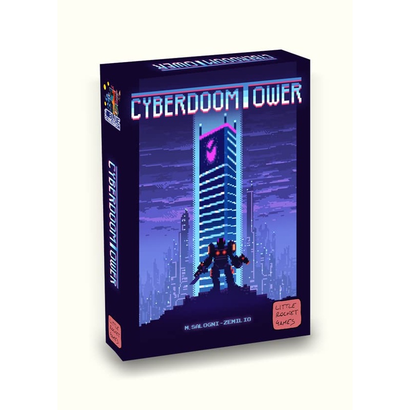 LITTLE ROCKET GAMES CYBERDOOM TOWER Board game in Italian