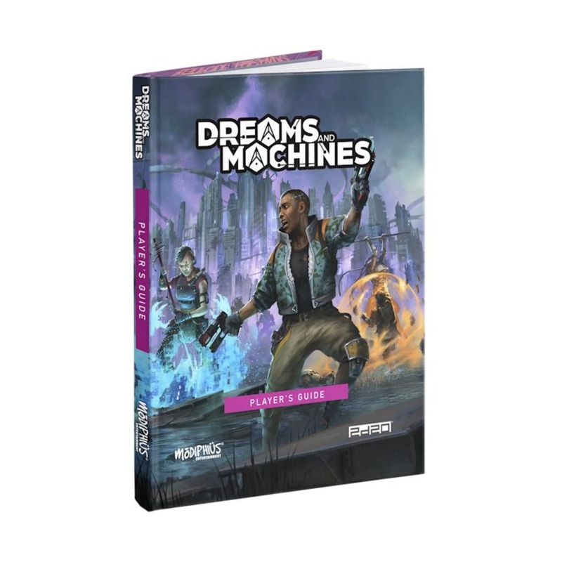 Modiphius Entertainment: Dreams and Machines: Player's Guide - Hardcover RPG Book, Requires Gamemaster's Guide for Play