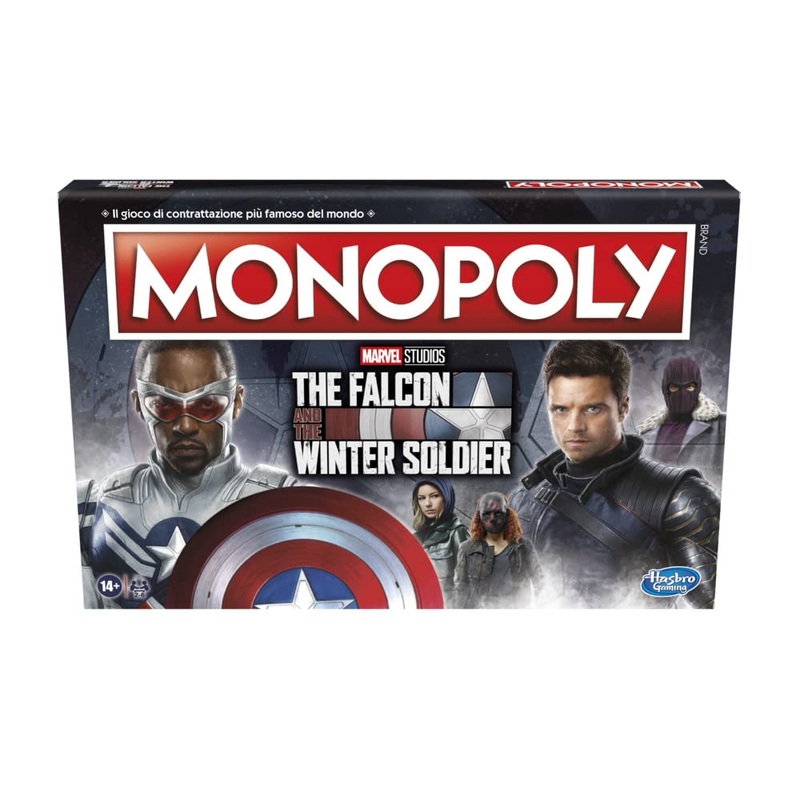 Monopoly: Edition Inspired by Marvel Studios The Falcon and the Winter Soldier TV Series
