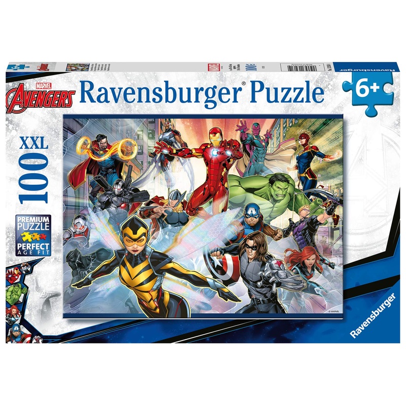Ravensburger Marvel Avengers 100 Piece Jigsaw Puzzle for Kids Age 6 Years Up