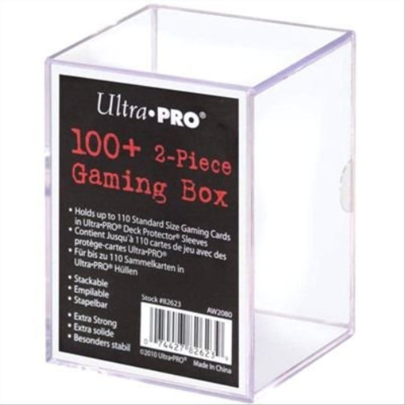 Ultra Pro UPR82623 2 Piece Storage Gaming Box, Cream