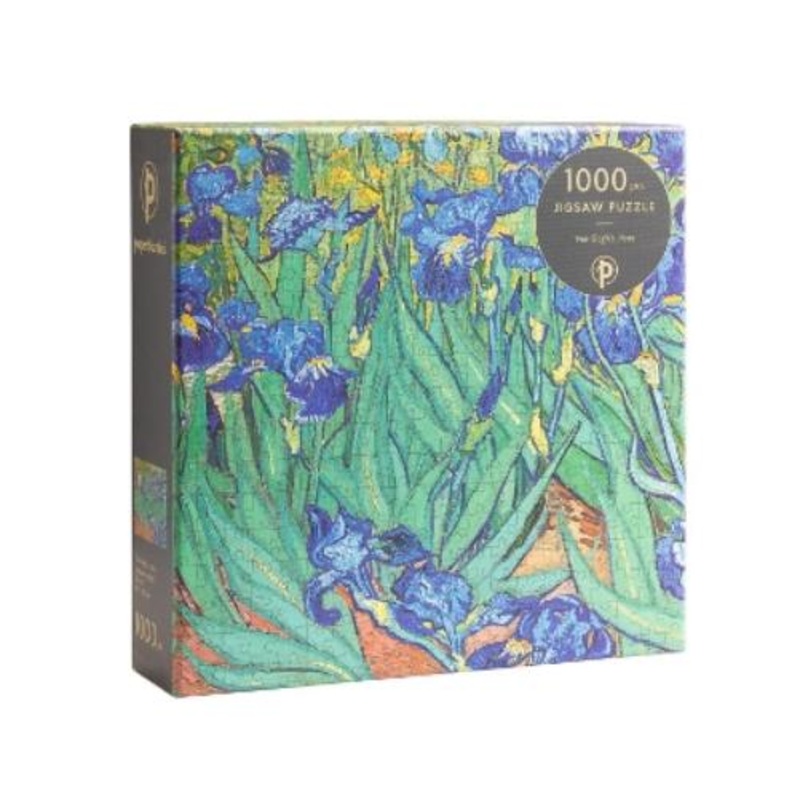 Van Goghs Irises 1000 Piece Jigsaw Puzzle