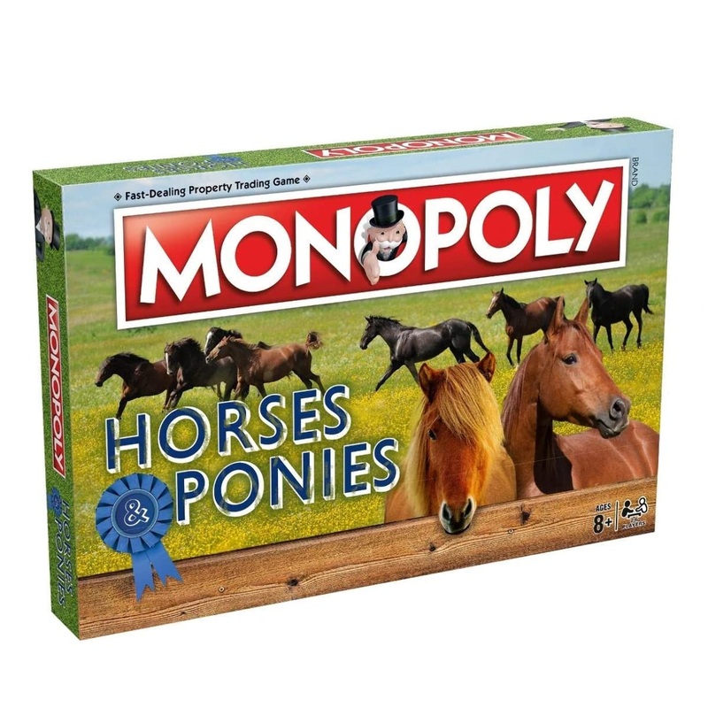 Winning Moves Horses and Ponies Monopoly Board Game & Snow Foal