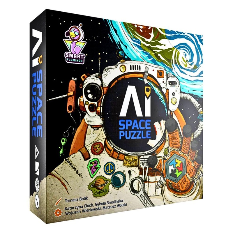 Wydawnictwo Portal POP00427 AI Space Puzzle (Eng.