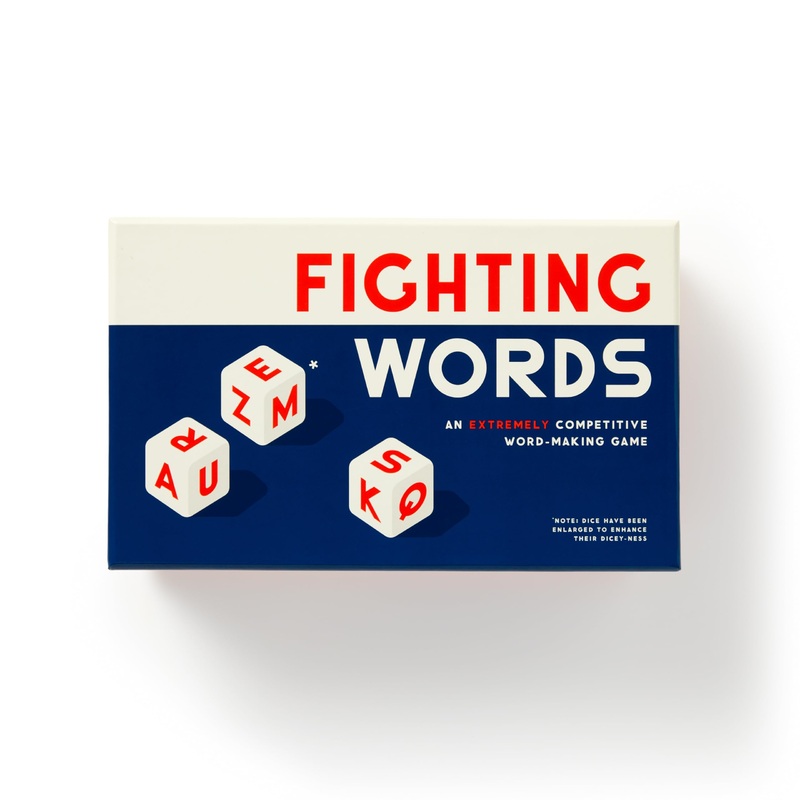 Brass Monkey/Galison, Color Juego de Dados Fighting Words (9780735382909