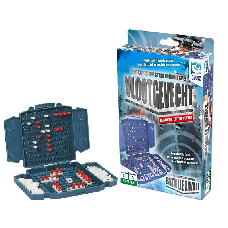 Clown Games - Flotte Battaille Voyager Editionspel voor kinderen, 2009091