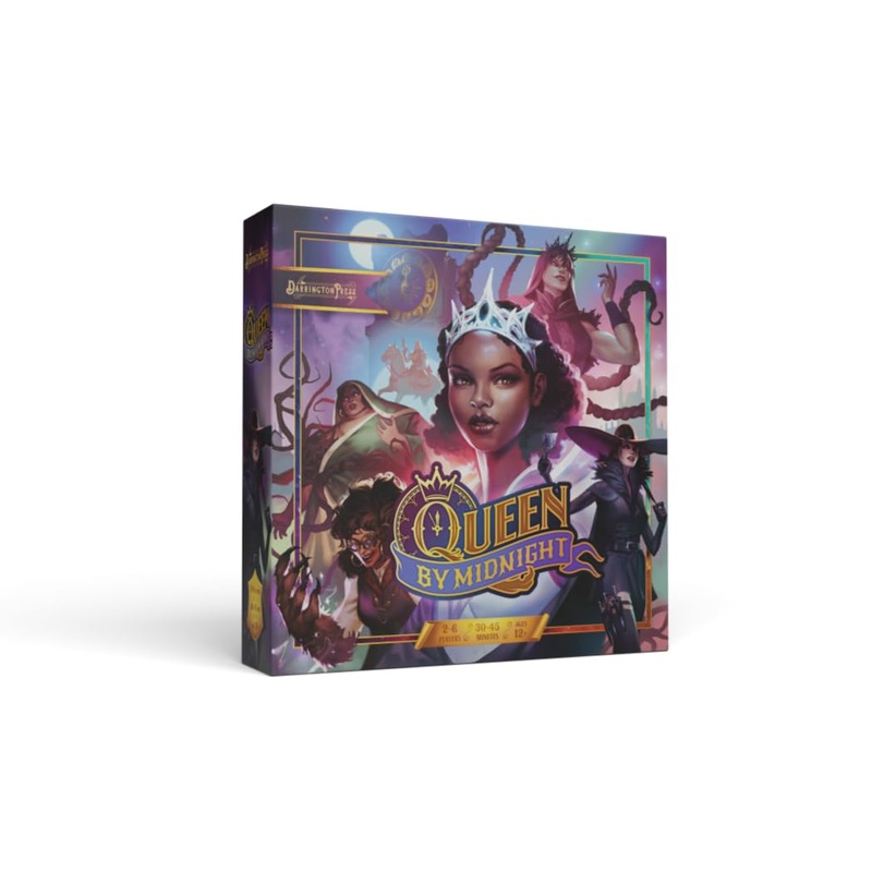 Darrington Press | Queen By Midnight | Card Game | Ages 12+ | 3-6 Players | 60-90 Minutes Playing Time