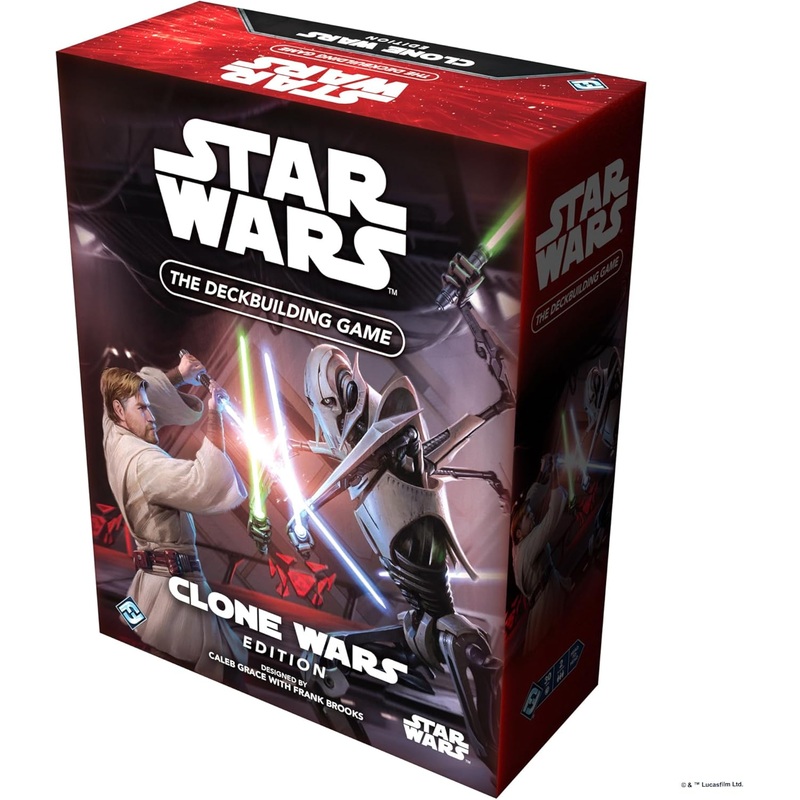 Fantasy Flight Games | Star Wars: The Deckbuilding Game - The Clone Wars | Card Game | Ages 12+ | 2 Players | 30 Minutes Playing Time