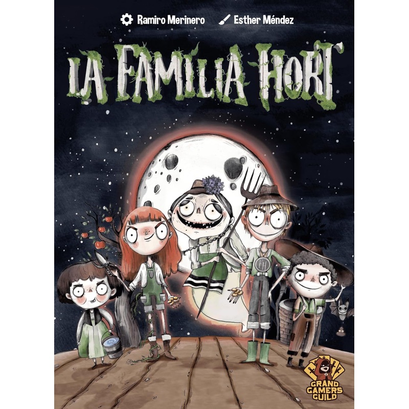 La Familia Hort, Strategy Board Game, for 2 to 4 Players and Ages 14+, Grand Gamers Guild