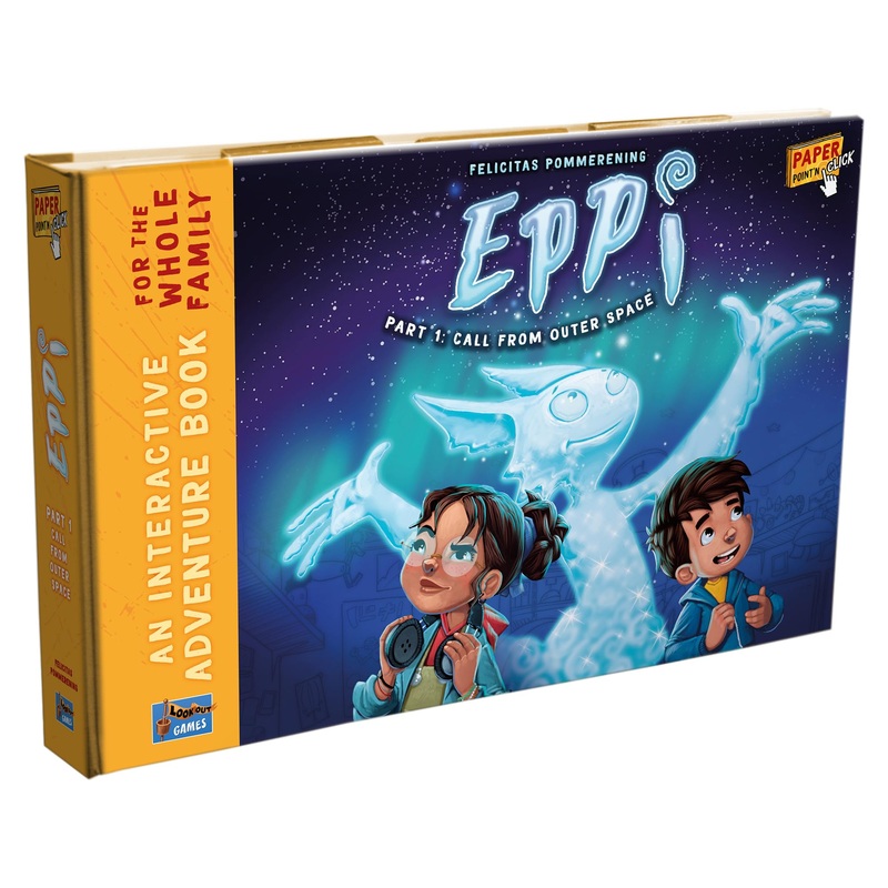Lookout | Eppi: Part 1 - Call From Outer Space | Board Game | Ages 8+ | 1+ Players | 5 Hours Playing Time