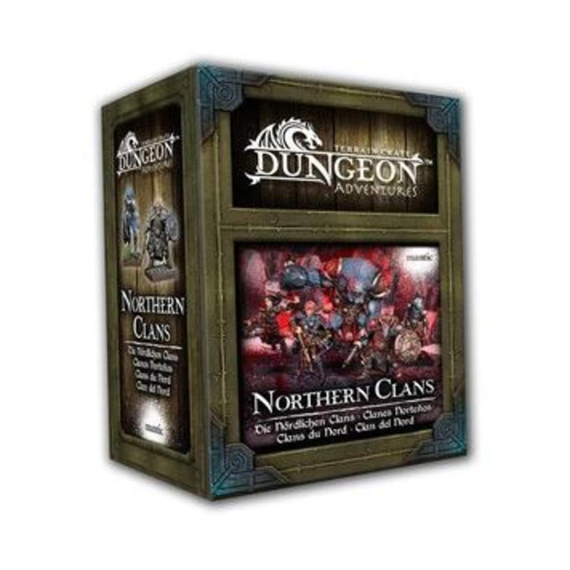 Mantic Entertainment. Terrain Crate Dungeon Adventures Northern Clans. MGTC221 Unassembled and unpainted.