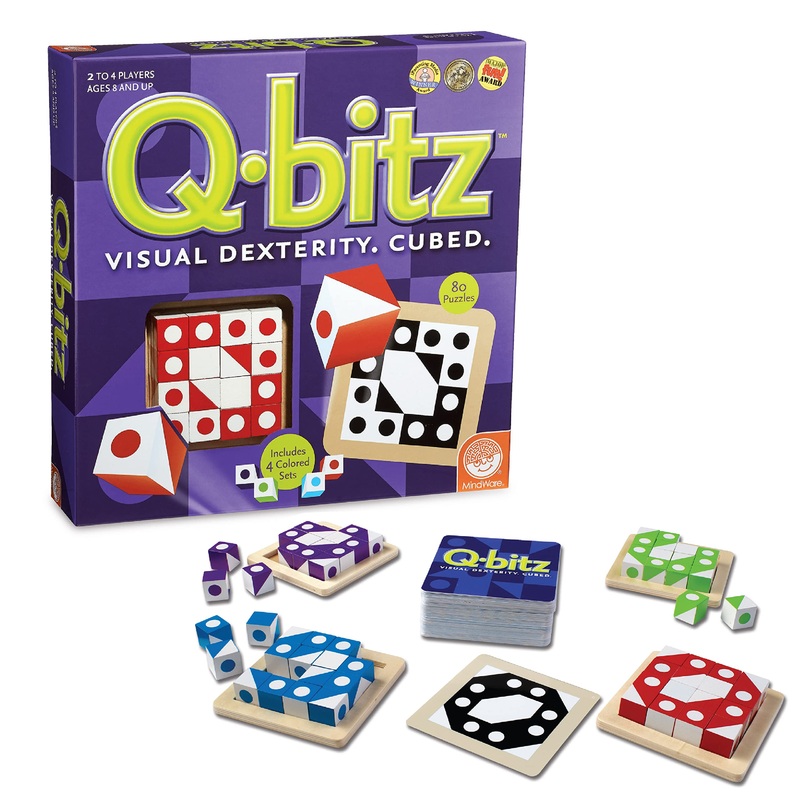 MindWare Juego de Mesa, Color (Green Board Games CSG-QBITZ