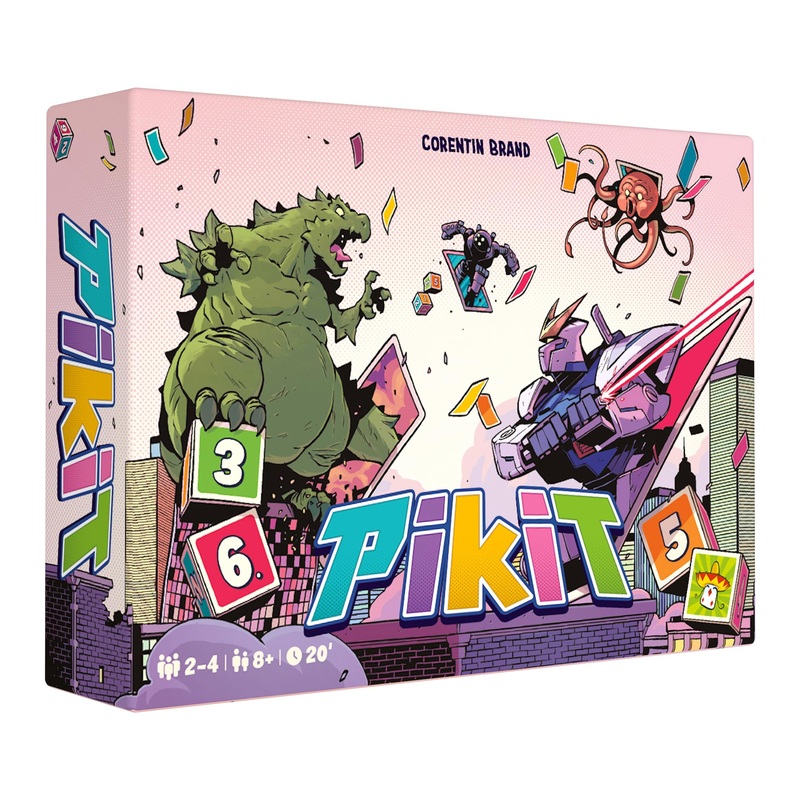 Repos Production | Pikit | Strategic Card Game | Ages 8+ | 2-4 Players | 10 Minutes Playing Time