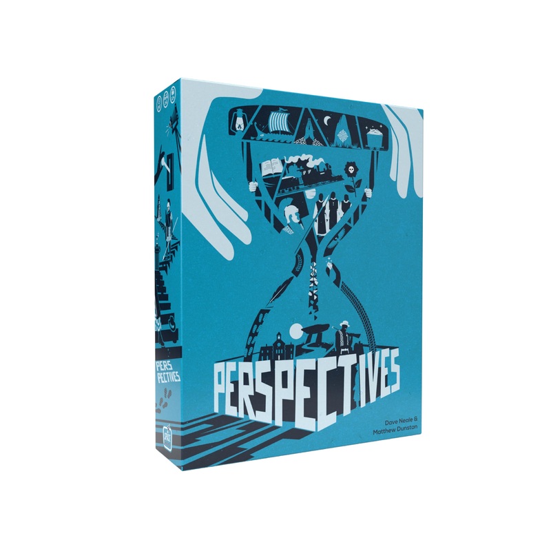 Space Cowboys | Perspectives Blue Box | Cooperative Mystery Card Game | Ages 12+ | 2-6 Players | 90 Minutes Playing Time
