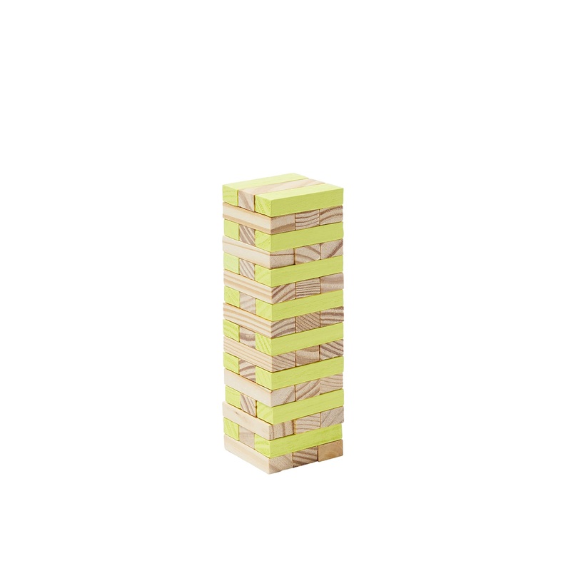 SUNNYLIFE S2WTTOXX Travel Jumbling Tower Lime, Multi
