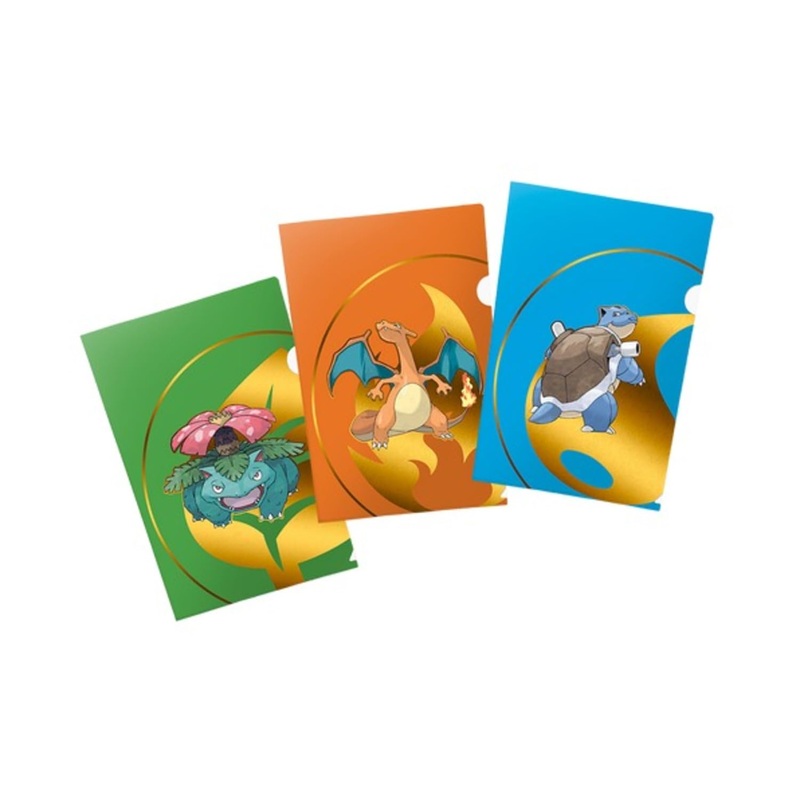 Ultra PRO - Pokmon Tournament Folios 3-Pack - Charizard, Blastoise, Venusaur - Organize & Store your Gaming Notes, Tournament Notes, Sized to Fit Deck Lists 8.6" x 12.2" A4