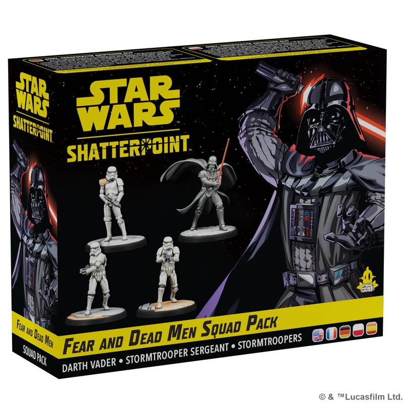 Atomic Mass Games | Star Wars Shatterpoint: Fear and Dead Men Squad Pack | Pack de Escuadra | A Partir de 14 aos | para 2 Jugadores | 90 Minutos por Partida | Multilenguaje (Incluye Espaol