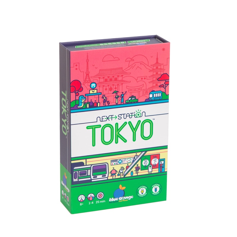 Blue Orange | Next Station - Tokyo | Board Game | Ages 8+ | 1-4 Players | 25 mins Minutes Playing Time
