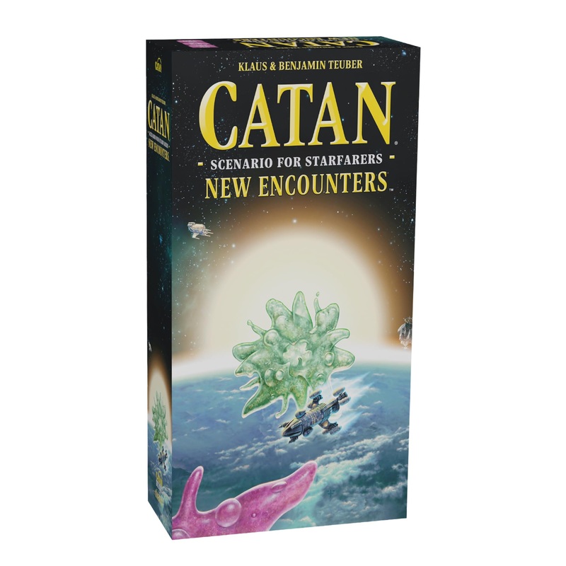 CATAN Starfarers New Encounters SCENARIO EXPANSION - Tres emocionantes misiones galcticas. Juego de mesa de estrategia, juego familiar para nios y adultos, a partir de 12 aos, 3-4 jugadores
