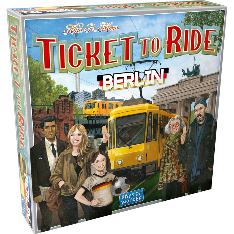 Days of Wonder | Ticket To Ride Berlin | Board Game | Ages 8+ | 2-4 Players | 10-15 Minutes Playing Time