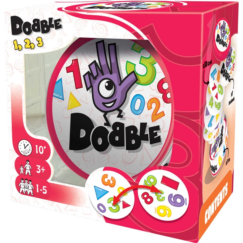 Dobble 1 2 3 Card Game