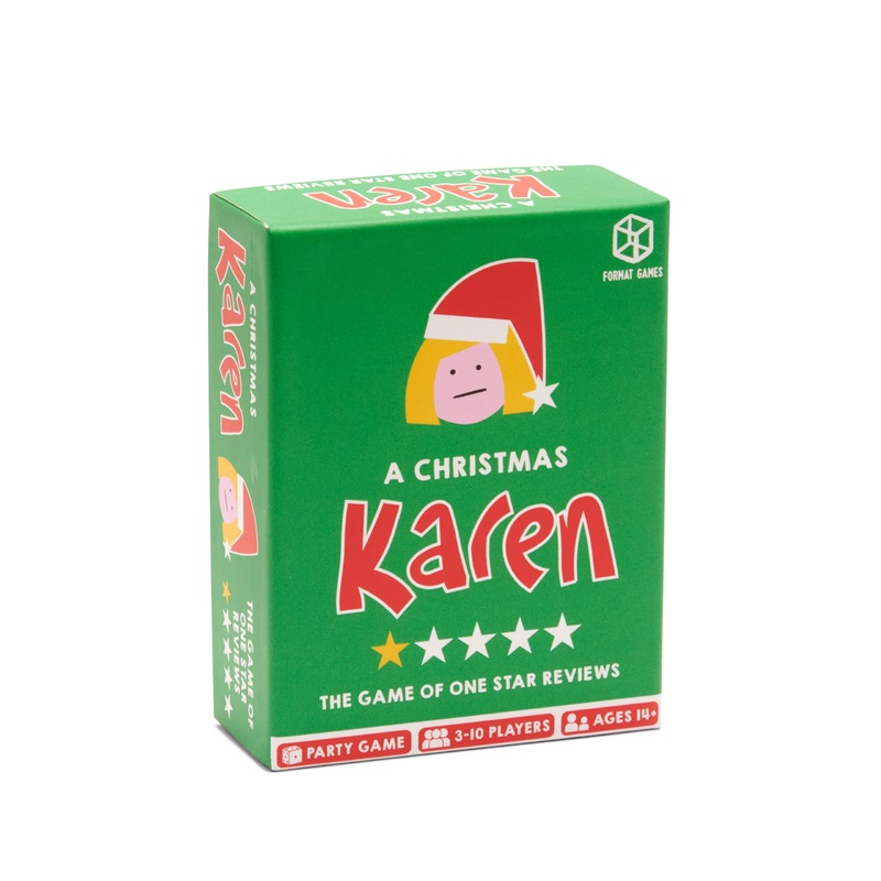 Format Games | Christmas Karen | Bluffing Party Game by TV and Radio Personality Matt Edmondson | Ages 14 Plus | 3-10 Players | 30-45 Minutes Playing Time