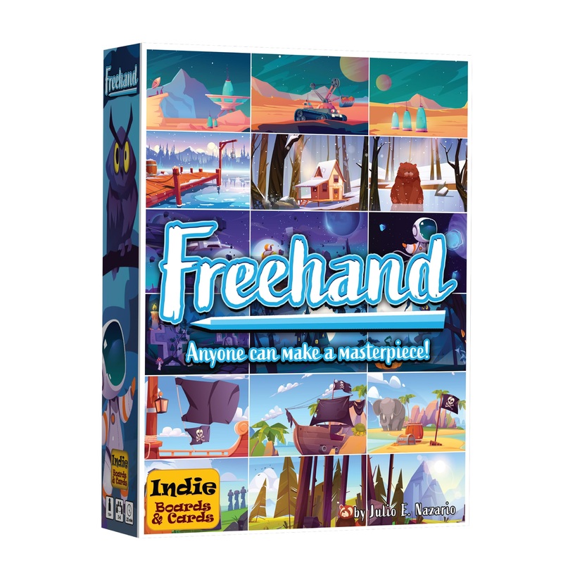 Freehand by Indie Boards & Cards, Party Board Game