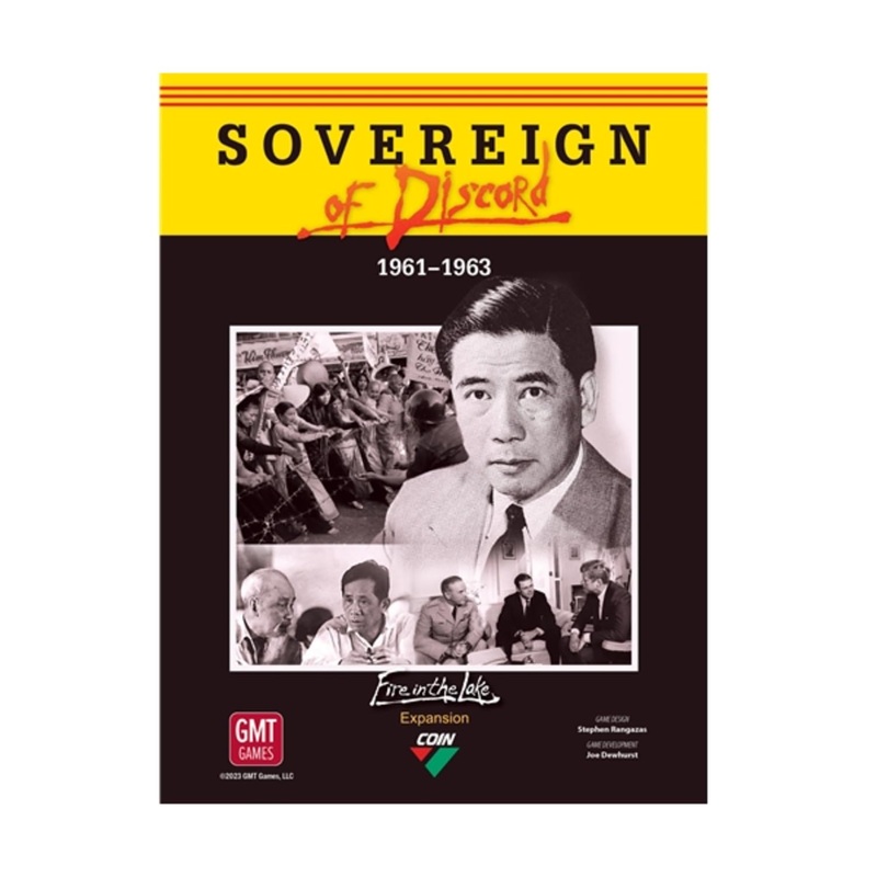 GMT Games: Sovereign of Discord - A Fire in The Lake Expansion
