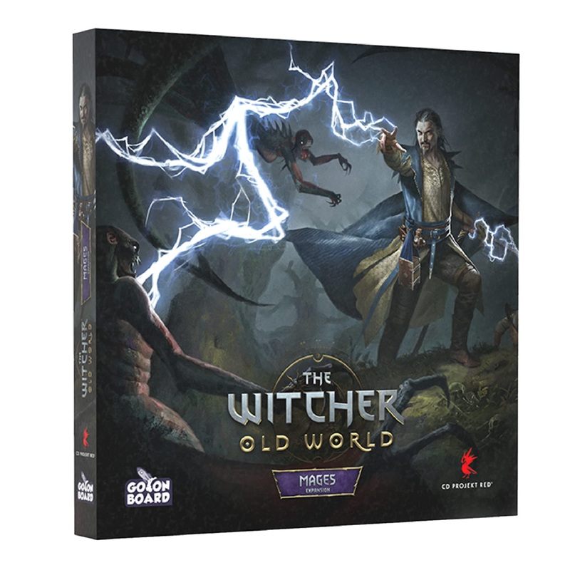 Go On Board | Mages Expansion: The Witcher: Old World | Board Game | Ages 14+ | 1-5 Players | 90-150 Minutes Playing Time