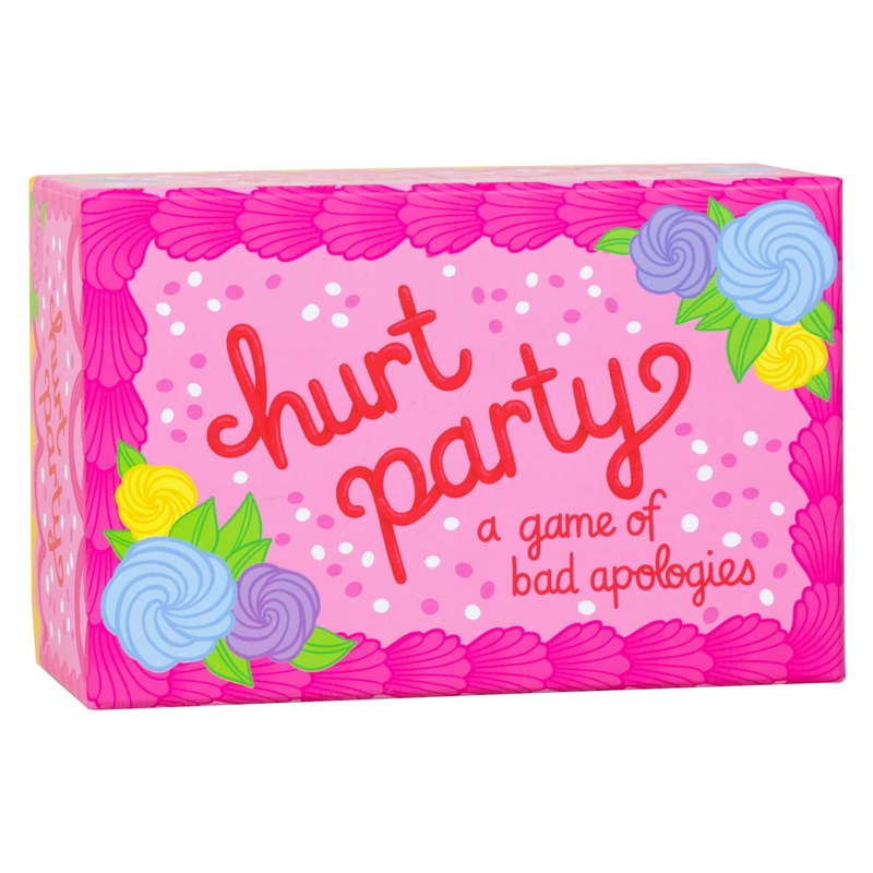 Hurt Party: A Game of Bad Apologies  Hilarious Party Game for Adults, Teens, and Families  500 Cards, 2-7 Players, Ages 14+