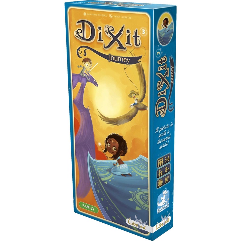 Libellud | Dixit Expansion 3: Journey | Board Game | Ages 8+ | 3 to 8 Players | 30 Minutes Playing Time