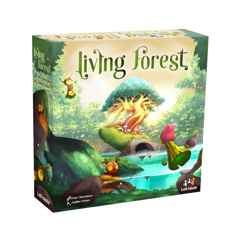 Living Forest Board Game | Nature Themed Strategy Game for Kids and Adults | Fantasy Game | Fun for Family Game Night | Ages 8+ | 2-4 Players | Average Playtime 40 Minutes | Made by Ludonaute