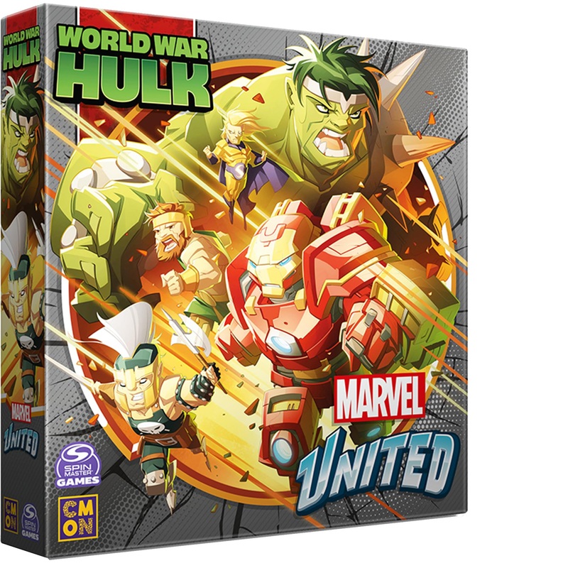 Marvel United: World War Hulk Expansion - Tabletop Miniatures Strategy Game, Cooperative Superhero Game for Kids & Adults, Ages 14+, 1-5 Players, 45 Min Playtime, Made by CMON