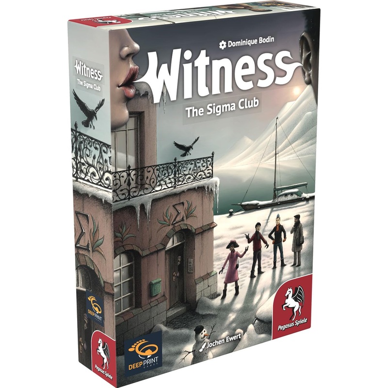 Pegasus Spiele 57819E Witness - The Sigma Club (Deep Print Games