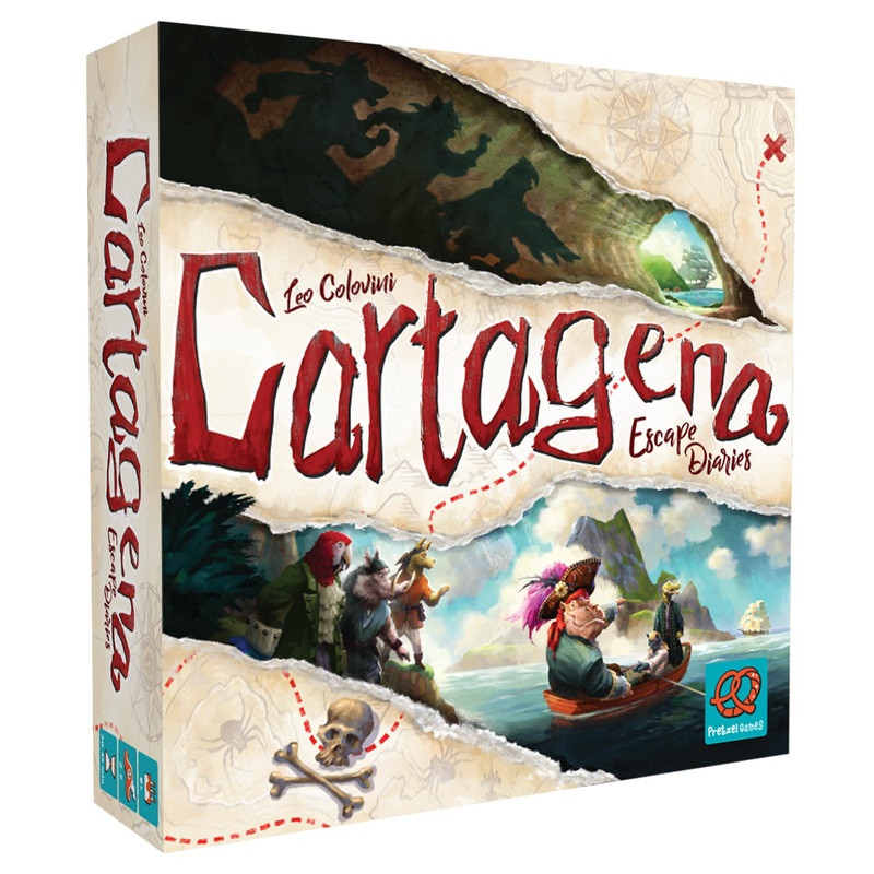 Pretzel Games | Cartagena Escape Diaries | Board Game | Ages 8+ | 2-5 Players | 30-45 Minutes Playing Time