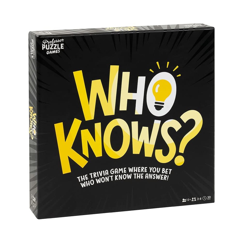 Professor Puzzle Who Knows - The Trivia Game Where You Bet who Wont Know The Answer!
