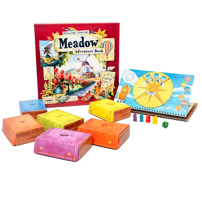 Rebel | Meadow: Adventure Book | Story-Book Game | Ages 10+ | 1-4 Players | 60-90 Minutes Playing Time