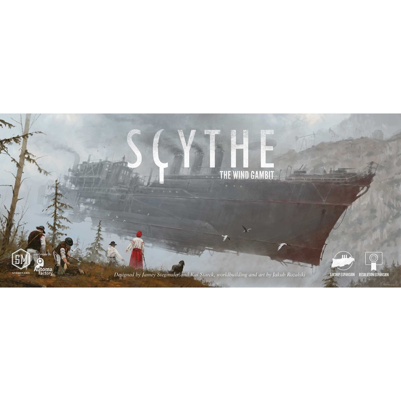 Stonemaier Games STM631 Scythe The Wind Gambit Expansion Game, Grey