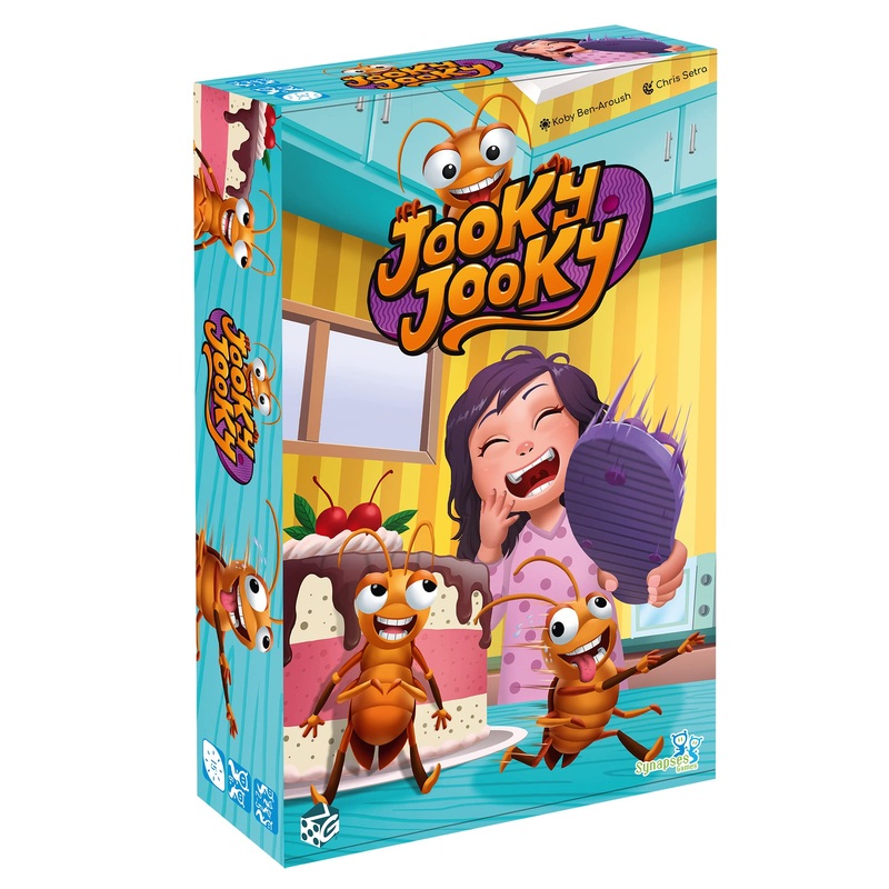 Synapses Games: Jooky Jooky, Fun Family Game, for 2 to 5 Players, 15 Minutes Play Time, for Ages 6 and Up