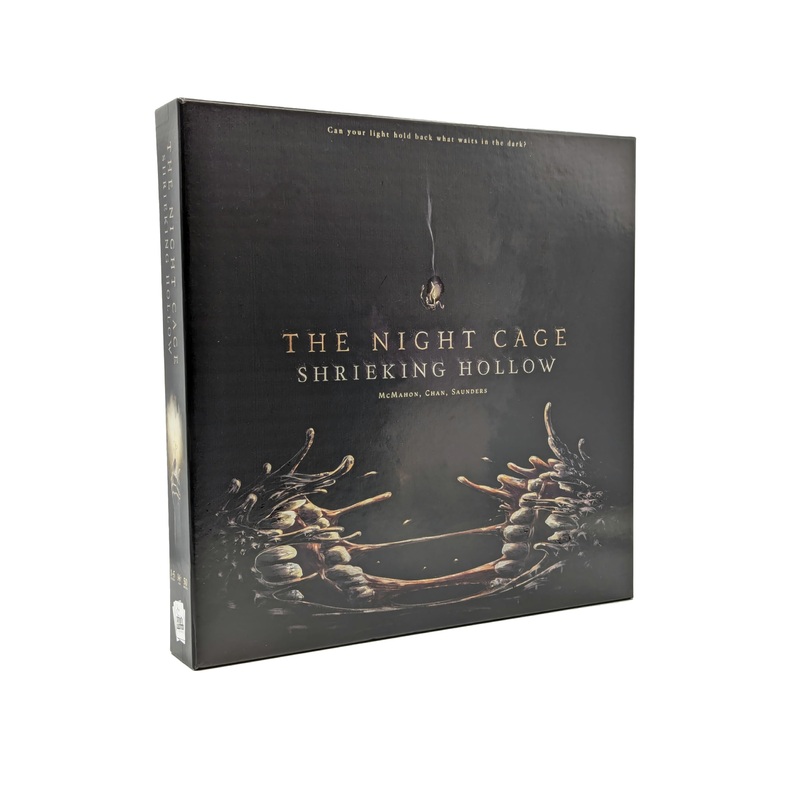The Night Cage Expansion The Shrieking Hollow by Smirk & Dagger  Tile Placement Cooperative Board Game with New Threats and Challenges  for Ages 14+, 1 to 5 Players & 40 to 60 Min Playtime