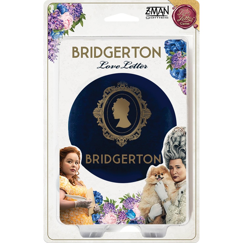 Z Man Games | Love Letter - Bridgerton | Family Card Game | Ages 10+ | 2-6 Players | 20+ Minutes Playing Time