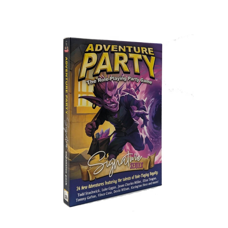 Adventure Party: Signature Series Expansion by Smirk & Dagger, Party Board Game, for 3 to 8 Players and Ages 14+