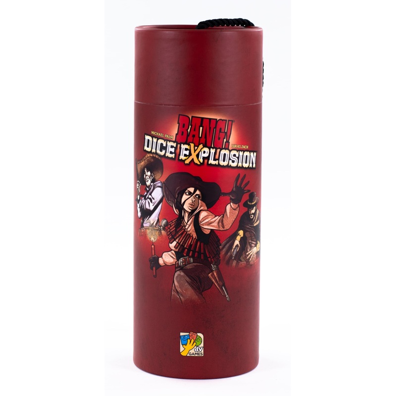DV Games Bang Dice Explosion - Dice Game - for 3 to 8 Players and Ages 8+